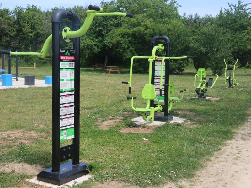 Agrès aire de détente